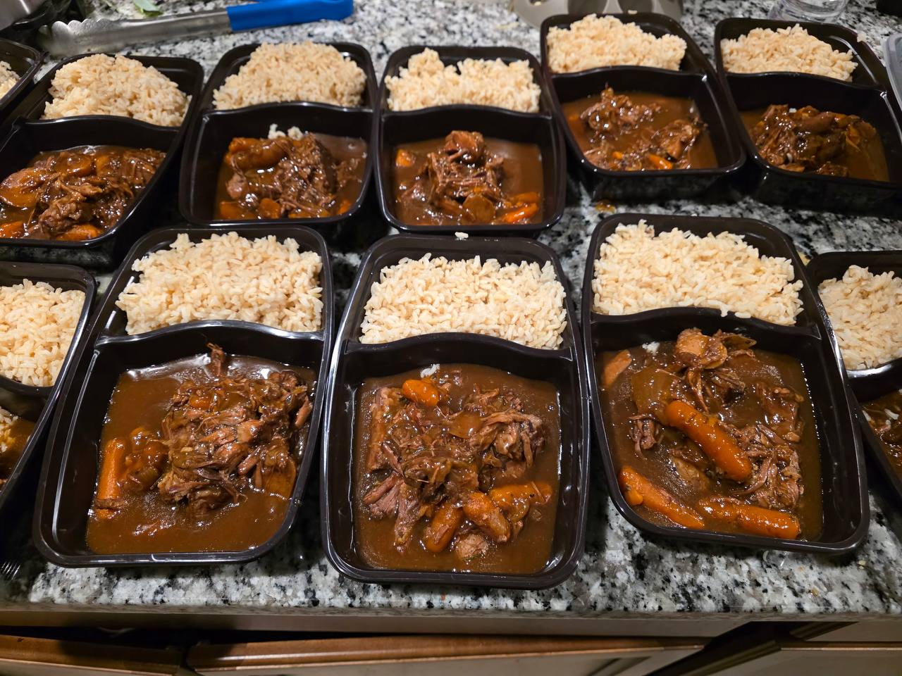 Zolochi's meal prep - braised beef